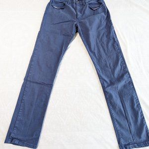 Flint and TInder 365 Pant - Slim fit blue, stretch 32x32